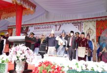 Pj Bupati dr. Jusnan Calemento Mokoginta MARS Hadiri HUT Kotamobagu