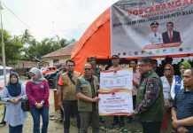 Pemkab Bolmong Terima Bantuan BNPB, JCM: Ini Sangat Berarti