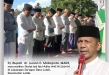 Hadiri Sholat Idul Adha di Lapangan Daagon, Begini Penyampaian JCM