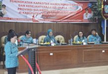 drg Firlia Mokoginta-Mokoagow Menghadiri Peningkatan Kapasitas Kader PKK