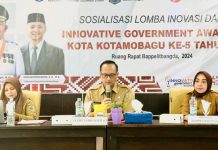 Sosialisasi IGA 2024, Sekkot Sofyan Mokoginta Sampaikan Ini