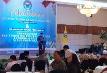 Hadiri Pelantikan PW IKA PMII Sulut, Limi Apresiasi Pengurus Baru