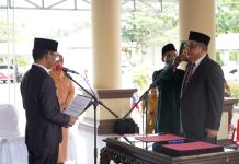 Abdullah Dilantik Sekda Definitif, Begini Penyampaian JCM