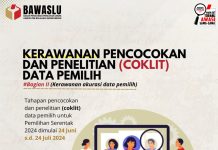 Bawaslu Bolmong Awasi Coklit Data Pemilih Pilkada 2024