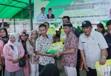 Kunjungi Dumoga Bersatu, JCM Serahkan Bantuan Lumbung Pangan