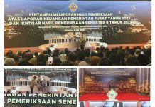 Rio Lombone Hadiri Penyampaian LHP LKPP 2023 BPK RI kepada Presiden Jokowi