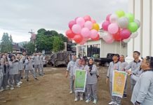 Kejari Kotamobagu Gelar Jalan Sehat dan Senam Kreasi Menyambut HBA dan HUT IAD