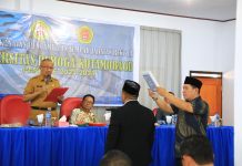 Pj Wali Kota Asripan Nani Lantik Rektor UDK Masa Bhakti 2024-2028