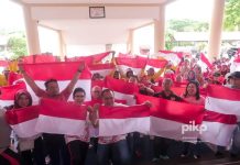 Bagikan 10 Juta Bendera Merah Putih, Pemkab Bolmong Launching Perayaan HUT RI
