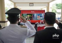 Secara Virtual, Pj Bupati Ikuti Upacara HUT RI di IKN