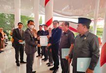 Pj Bupati Serahkan SK Plt, Ini Nama-namanya