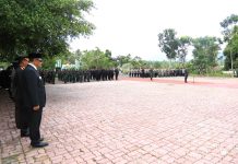 Pj Walikota Abdullah Mokoginta Mengikuti Upacara Ziarah Nasional