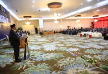 Pj Walikota Abdullah Mokoginta Hadiri Sidang Senat Terbuka UDK