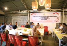 Pj Wali Kota Abdullah Mokoginta Pimpin Rakor Forkompinda