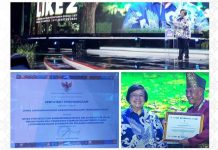 Pemkab Bolmong Terima Penghargaan dari KLHK RI