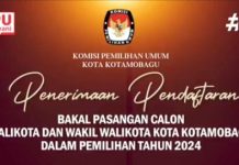 KPU Kotamobagu Terima Surat Pemberitahuan, Esok Bapaslon Mendaftar