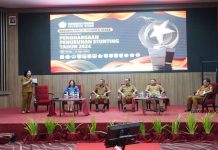 Pj Bupati dr Jusnan Hadiri Rakor dan Evaluasi TPPS se – Sulut