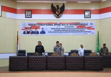 Pj Wali Kota Abdullah Mokoginta Hadiri Paripurna di DPRD Kotamobagu