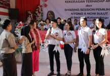 Pj Wali Kota Abdullah Mokoginta Hadiri Sharing Sessions Nyong dan Noni