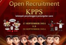 KPU Bolmong Buka Rekrutmen KPPS Pilkada Tahun 2024