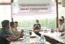 Pj Bupati dr Jusnan Hadiri Rapat Forkompinda, Pilkada Aman dan Lancar