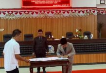 Tiga Calon Pimpinan DPRD Bolsel Definitif Periode 2024-2029 Resmi Ditetapkan Melalui Paripurna