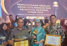 Raih Piala Adiwiyata Mandiri dari KLHK RI, Aljufri Sampaikan Ini
