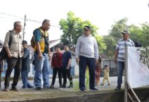 Pj Wali Kota Tinjau Infrastruktur di Kelurahan Kotobangon