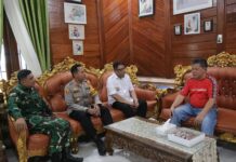 Pj Wali Kota, Dandim dan Kapolres Kunjungan para Paslon Wali Kota dan Wakil Wali Kota