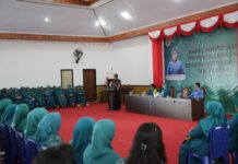 Pj Wali Kota Membuka Rakor TP-PKK, Ini Penyampaiannya