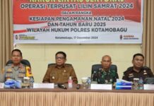 Pj Wali Kota Hadiri Rakor Pengamanan Natal dan Tahun Baru
