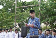 Bupati Iskandar Kamaru Pimpin Apel HUT ke-53 Korpri Bolsel, Tegaskan Peran Strategis ASN untuk Bangsa