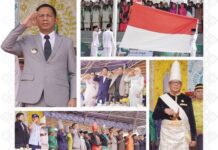 Pj Bupati dr. Jusnan Hadiri Upacara HUT ke – 115 Kota Kotamobagu