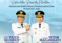 Presiden Prabowo Subianto Lantik Yulius-Victor sebagai Gubernur dan Wakil Gubernur Sulut