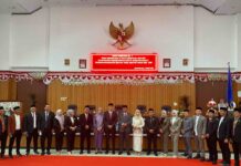 DPRD Bolsel Gelar Paripurna ke-7, Bupati Iskandar Kamaru Sampaikan Pidato Perdana