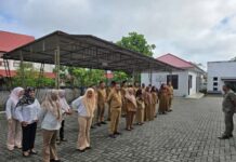 Sekretariat DPRD Kotamobagu Gelar Apel Kerja