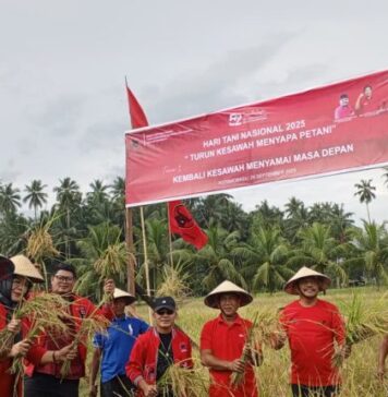 Hari Tani Nasional, PDIP Kotamobagu Siap Kawal Kedaulatan Pangan