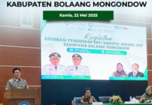 Disdik Bolmong Gelar Advokasi Antikorupsi Jenjang SMP