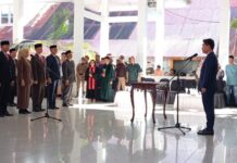 Weny-Rendy Rotasi Puluhan Pejabat Eselon dua, Satu ‘Diparkir’ ke Staf Ahli Pelantikan Pejabat Eselon II