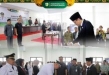 Walikota dr. Weny Gaib Sp.M Lantik Ratusan Pejabat Administrator, Ini Nama-namanya