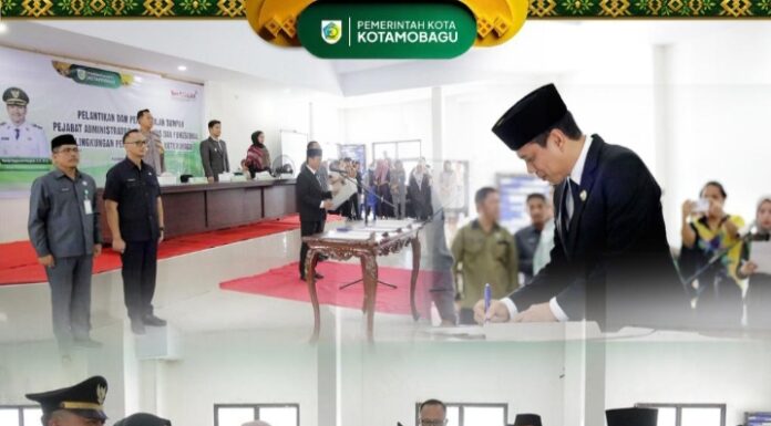 Walikota dr. Weny Gaib Sp.M Lantik Ratusan Pejabat Administrator, Ini Nama-namanya